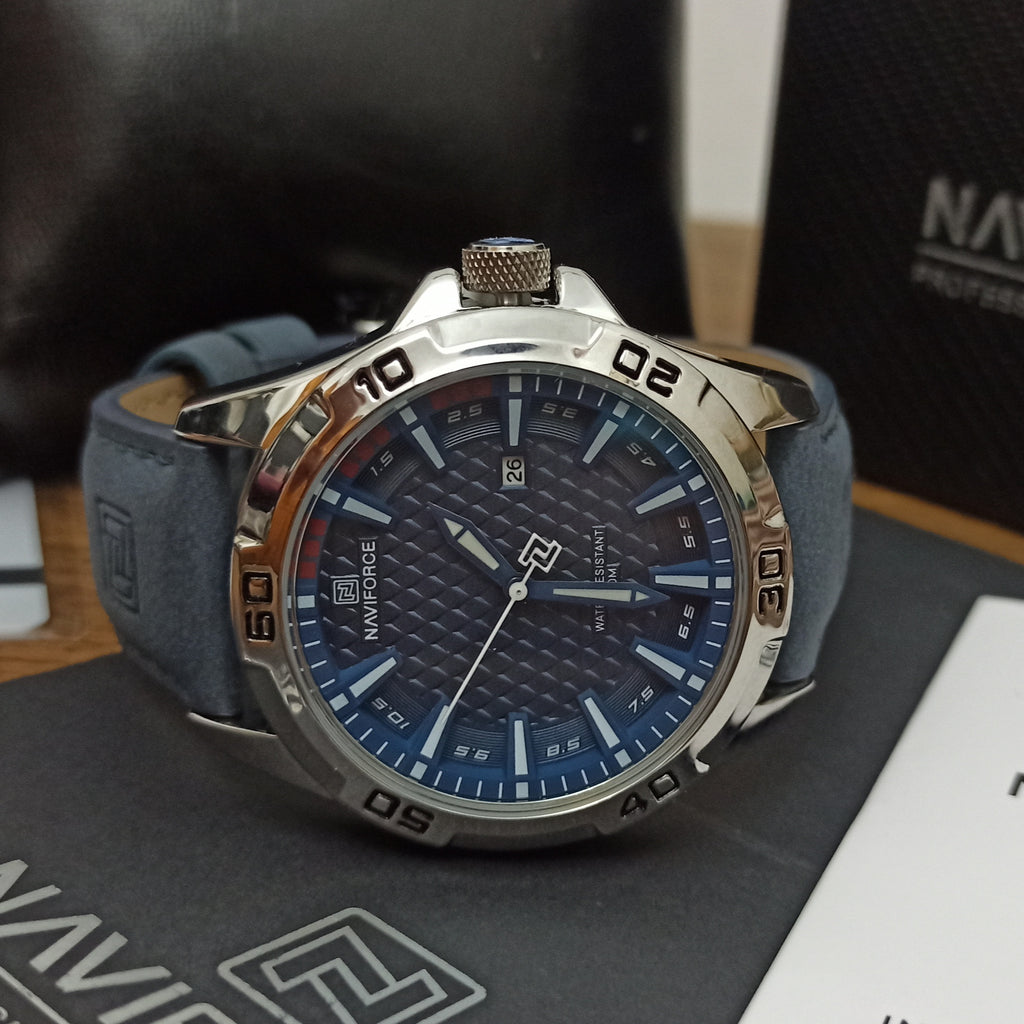Montre NAVIFORCE Original Bleu ساعة أصلية