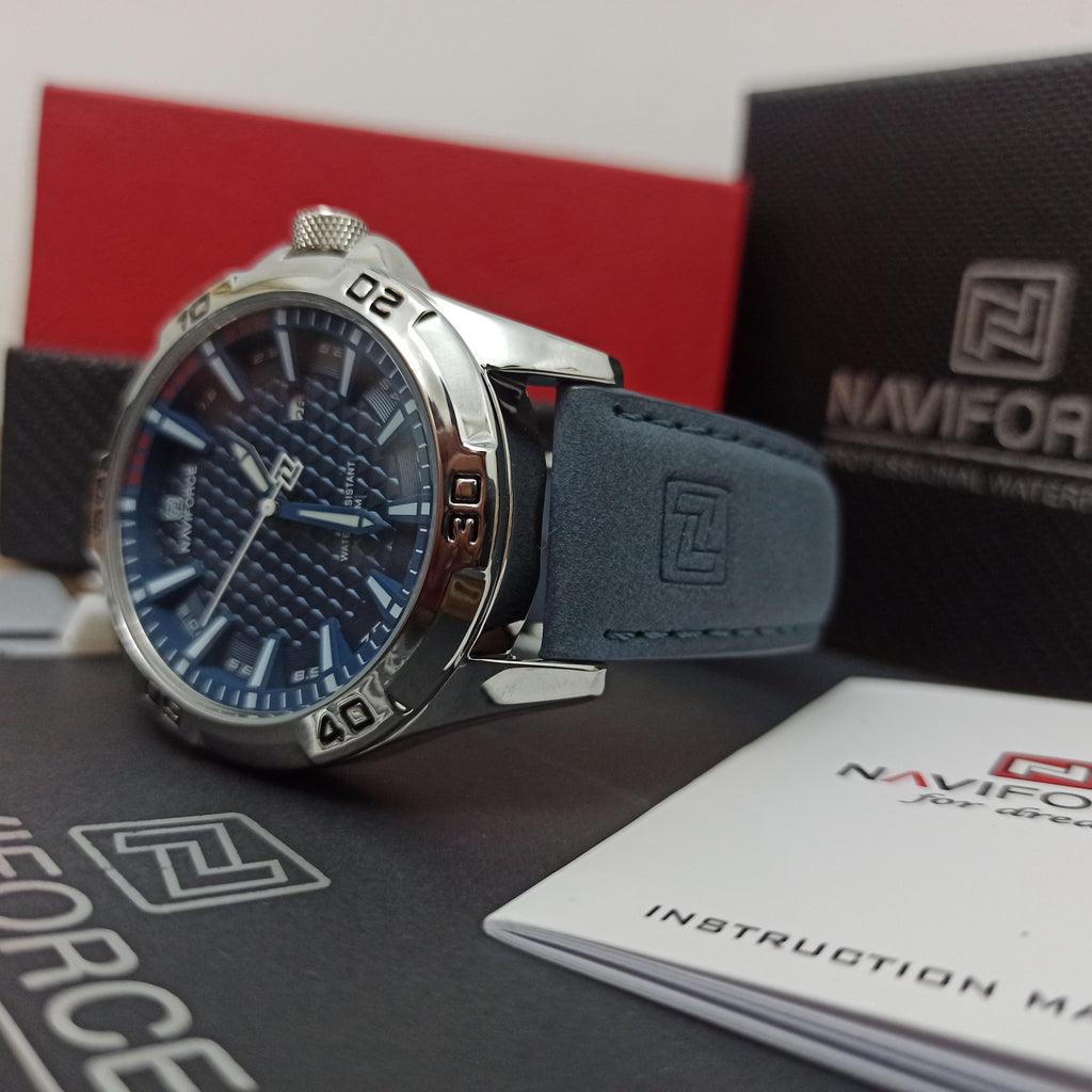 Montre NAVIFORCE Original Bleu ساعة أصلية