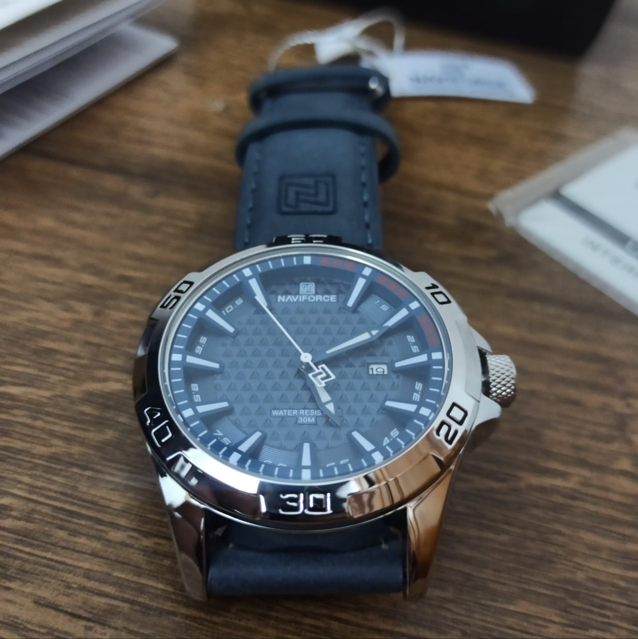 Montre NAVIFORCE Original Bleu ساعة أصلية