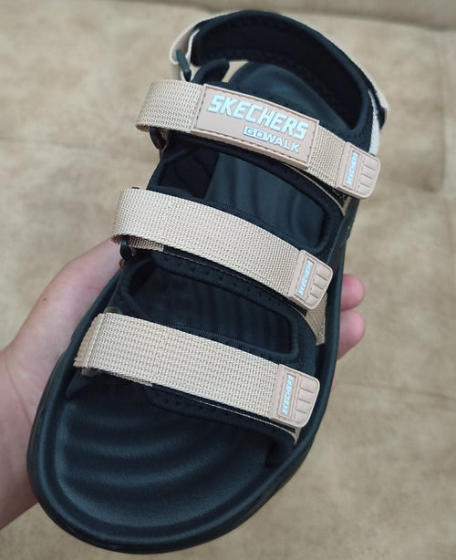 DESTOCKAGE Sandale Skechers BEIGE