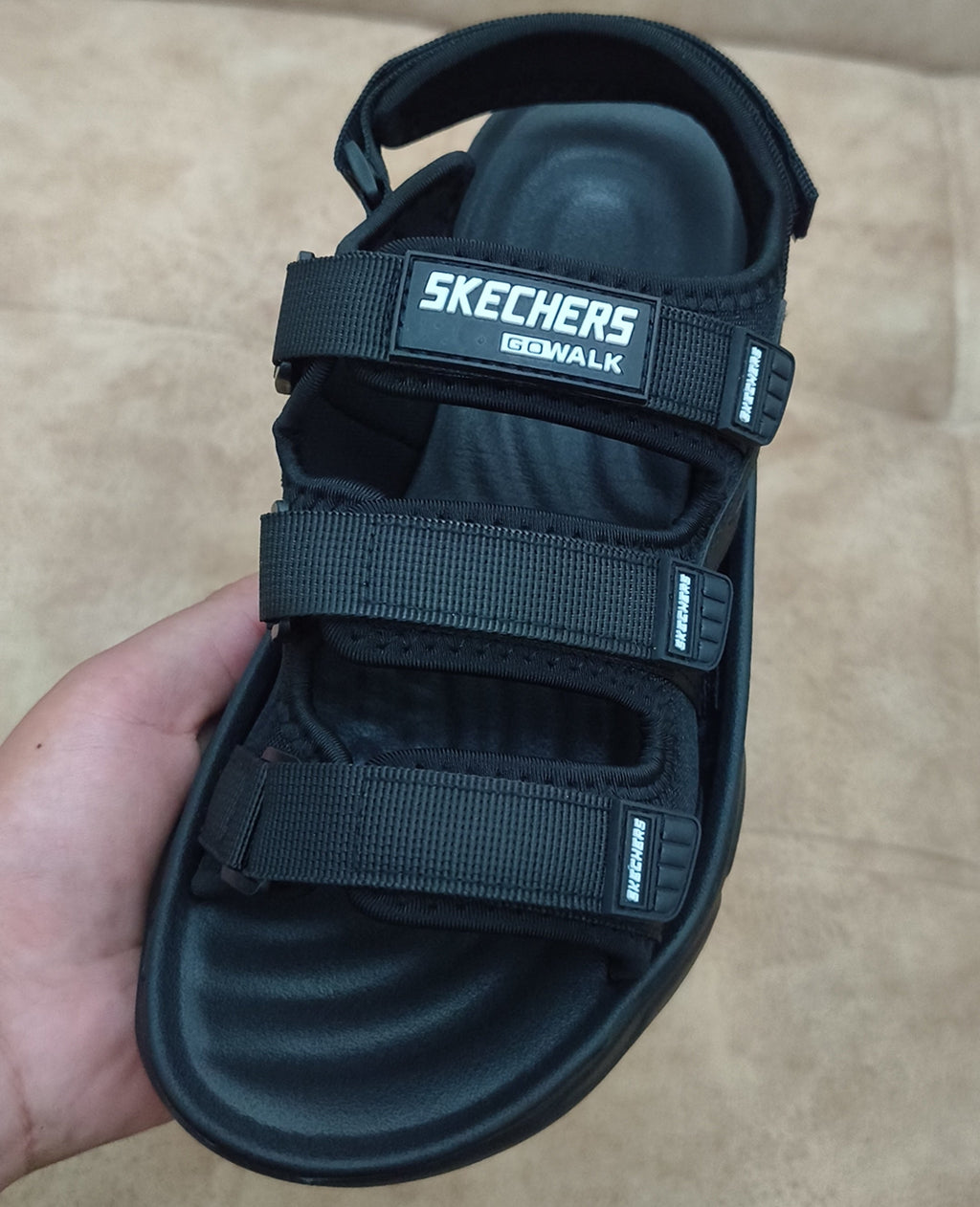 Sandale Skechers 3 Skratchs NOIR