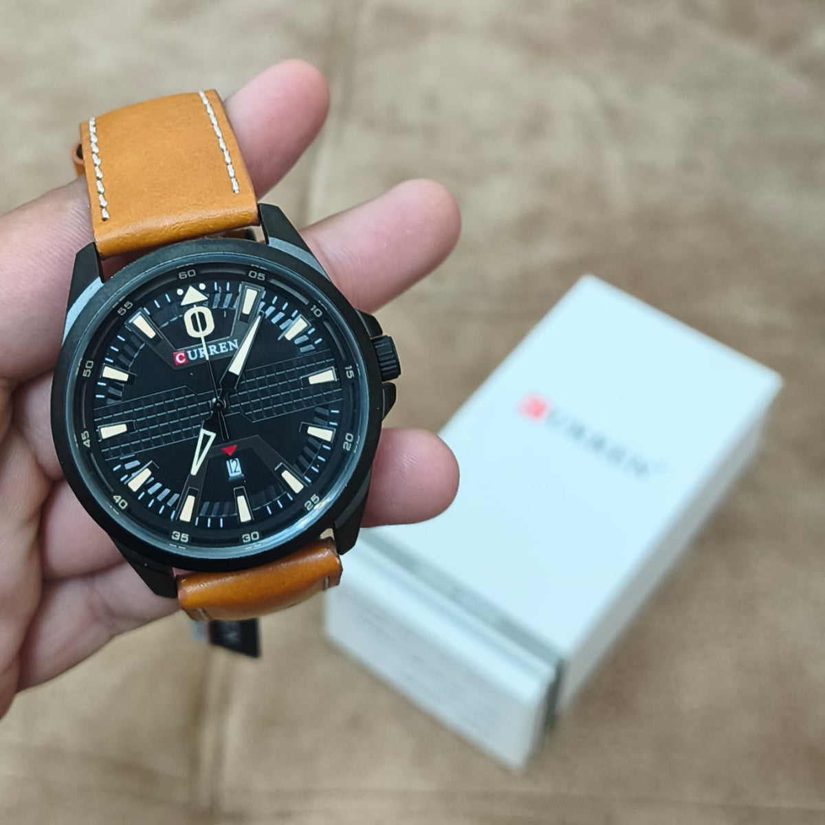 DESTOCKAGE montre ORIGINAL CURREN Marron